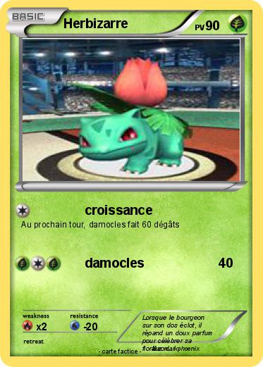 Pokemon Herbizarre