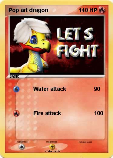 Pokemon Pop art dragon