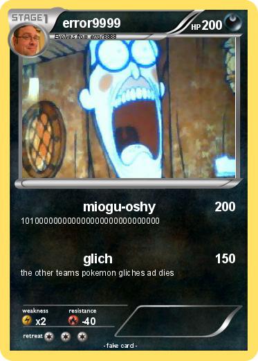 Pokemon error9999
