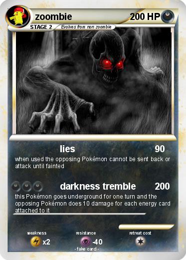Pokemon zoombie