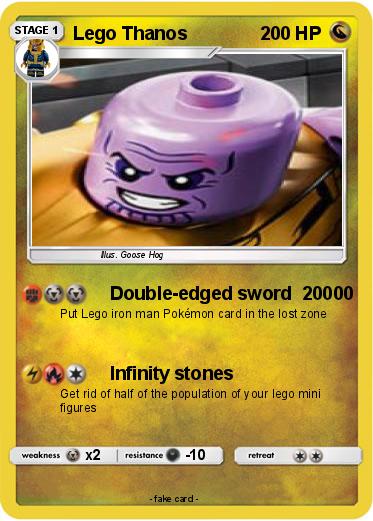 Pokemon Lego Thanos