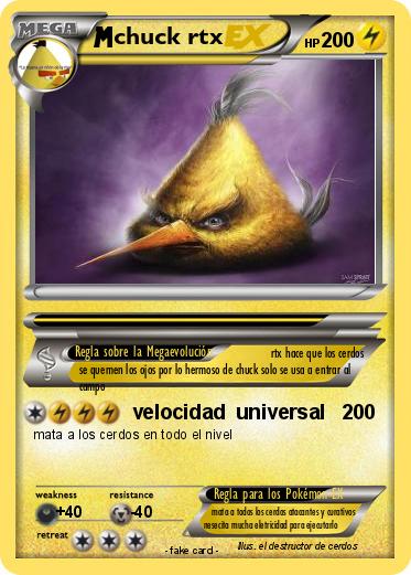 Pokemon chuck rtx