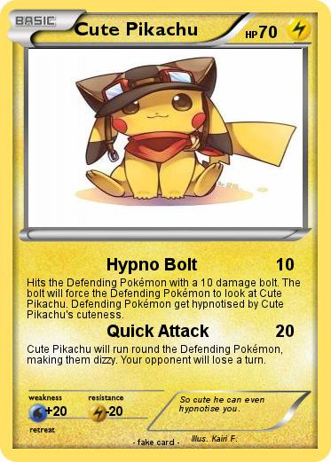 Pokemon Cute Pikachu