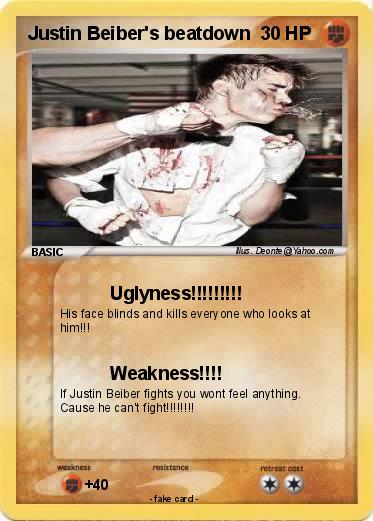 Pokemon Justin Beiber's beatdown