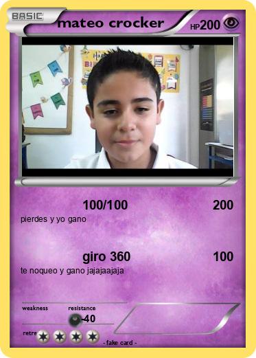 Pokemon mateo crocker