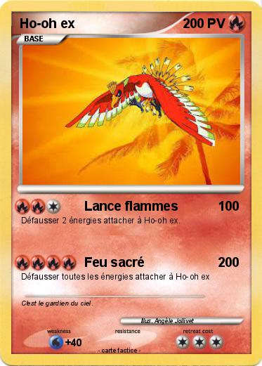 Pokemon Ho-oh ex