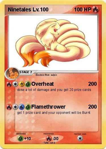 Pokemon Ninetales Lv.100