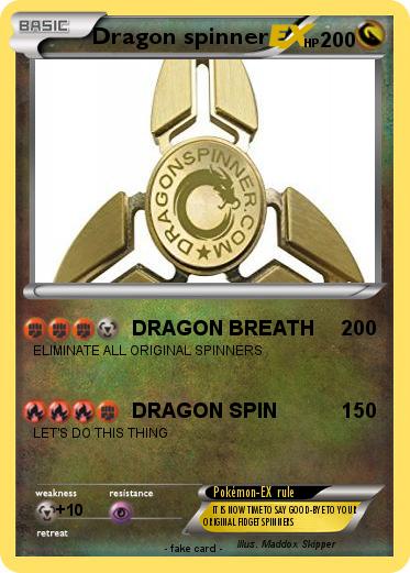 Pokemon Dragon spinner