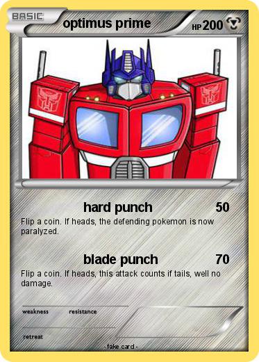 Pokemon optimus prime