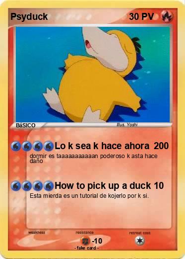 Pokemon Psyduck