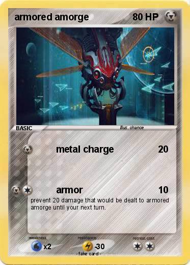 Pokemon armored amorge