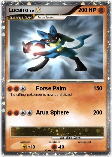 Pokemon Lucairo