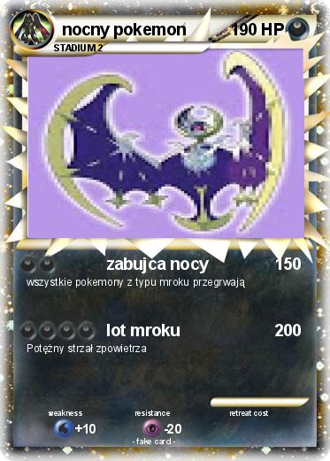 Pokemon nocny pokemon