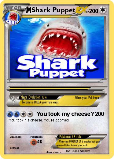 Pokemon Shark Puppet