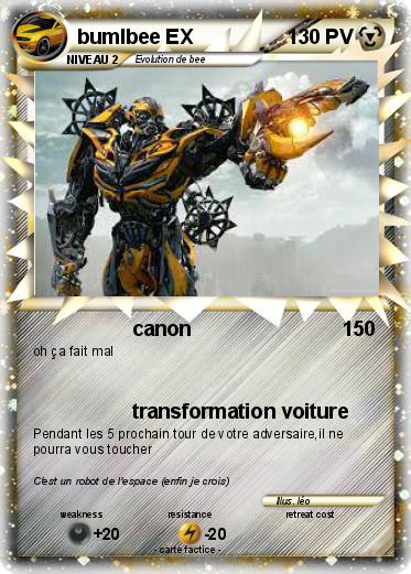 Pokemon bumlbee EX