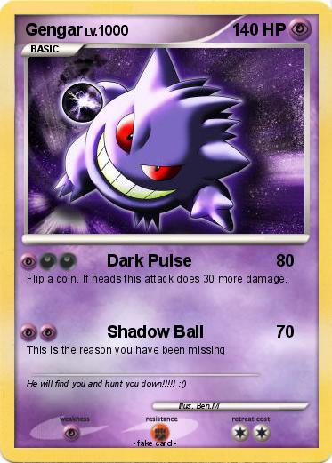 Pokemon Gengar