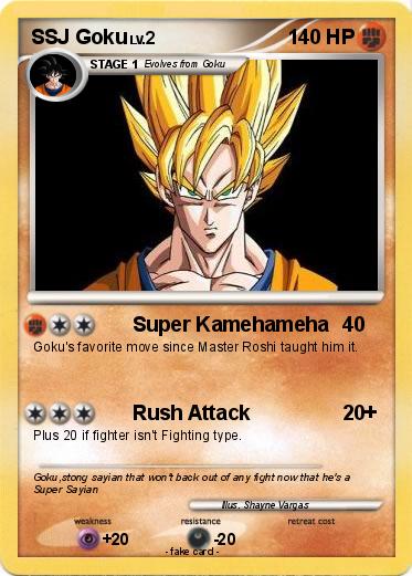 Pokemon SSJ Goku