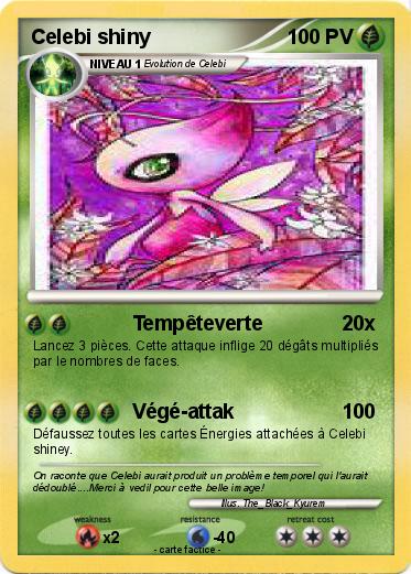 Pokemon Celebi shiny