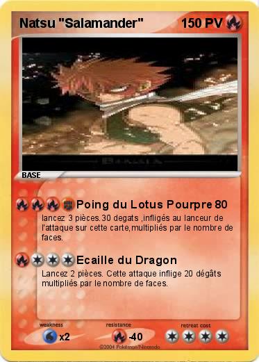 Pokemon Natsu "Salamander"