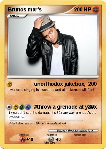 Pokemon Brunos mar's