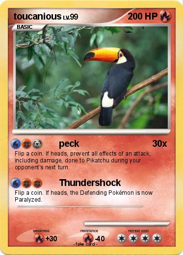 Pokemon toucanious