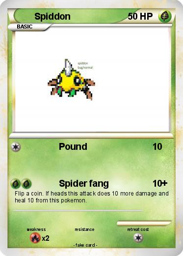 Pokemon Spiddon