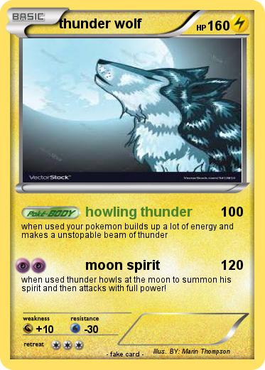 Pokemon thunder wolf