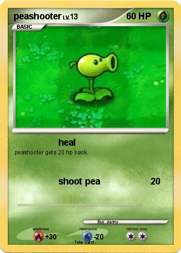 Pokemon peashooter