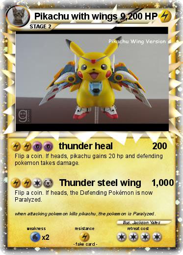 Pokemon Pikachu with wings 9,