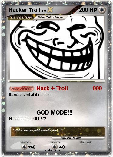 Pokemon Hacker Troll