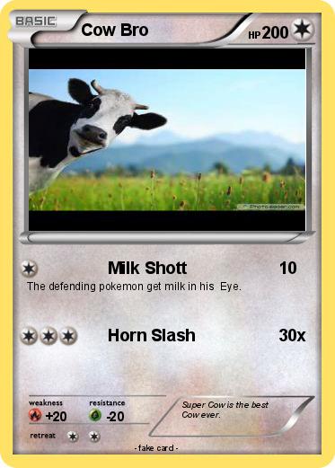 Pokemon Cow Bro