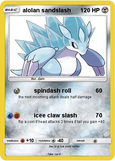 Pokemon alolan sandslash