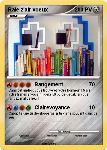 Pokemon Raie z'air voeux