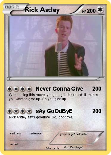 Pokemon Rick Astley