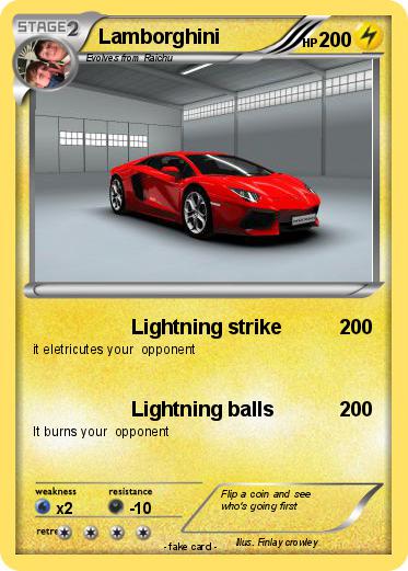 Pokemon Lamborghini