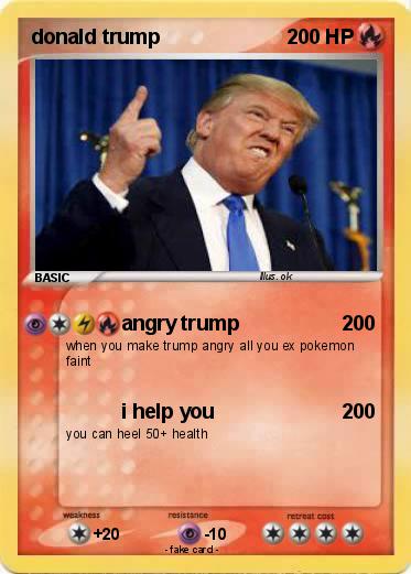 Pokemon donald trump