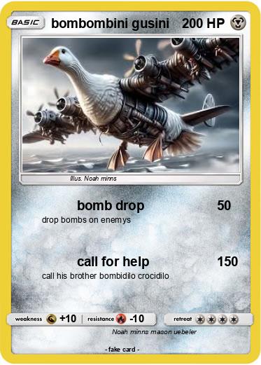Pokemon bombombini gusini