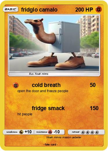 Pokemon fridglo camalo