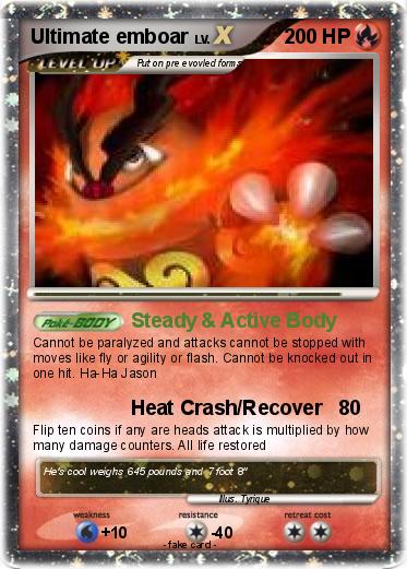 Pokemon Ultimate emboar