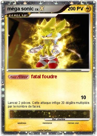 Pokemon méga sonic