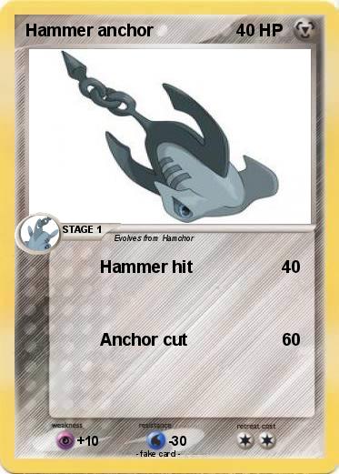 Pokemon Hammer anchor