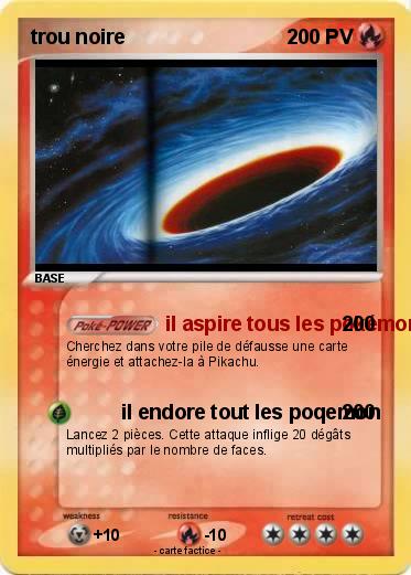 Pokemon trou noire