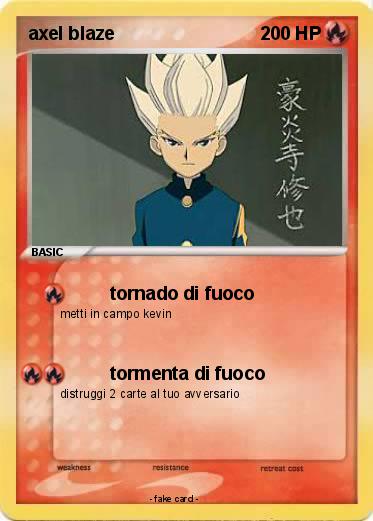 Pokemon axel blaze