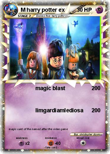 Pokemon M harry potter ex