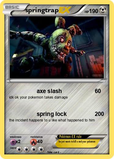 Pokemon springtrap
