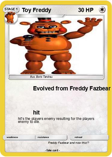 Pokemon Toy Freddy