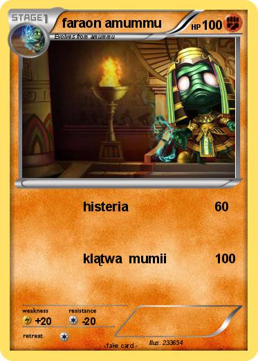 Pokemon faraon amummu