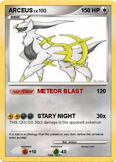 Pokemon ARCEUS