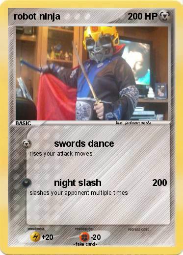 Pokemon robot ninja