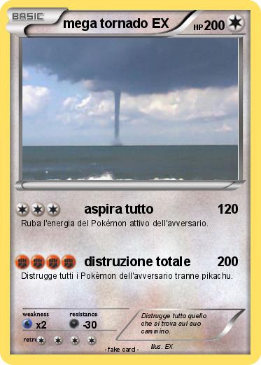 Pokemon mega tornado EX